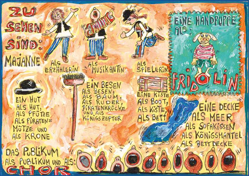 Friedolin das Borstenvieh Kindertheater von Majanne Behrens